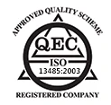 Approved Quality Scheme QEC ISO 13485:2003 Certificate