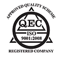 Approved Quality Scheme QEC ISO 9001:2008 Certificate